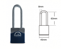 SQUIRE WARRIOR 45/2,5 VORHANGSCHLOSS