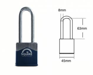 SQUIRE WARRIOR 45/2,5 VORHANGSCHLOSS (1)