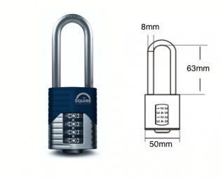 SQUIRE VULCAN COMBI 50/2,5 HANGSLOT