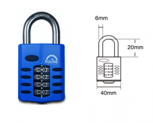 SQUIRE PADLOCK STRONGHOLD CP40S