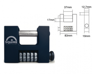 SQUIRE CBW85 CIJFERHANGSLOT