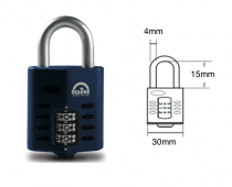 SQUIRE CP30 RECODABLE COMBINATION PADLOCK