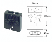 MUL-T-LOCK HASP BESCHERMING VOOR C13 HANGSLOT