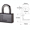 MUL-T-LOCK VORHÄNGSCHLOSS C13 (1)