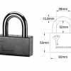MUL-T-LOCK VORHÄNGSCHLOSS C16 (1)