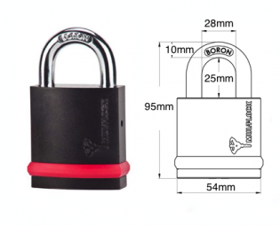 MUL-T-LOCK VORHANGSCHLÖSS E CAD. NE10L (1)