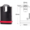 MUL-T-LOCK VORHANGSCHLÖSS E CAD. NE10H (1)