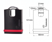 MUL-T-LOCK VORHANGSCHLÖSS E CAD. NE12H