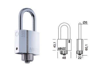 ABLOY PROTEC 2 PADLOCK PLM330/50 (SWP) (2)