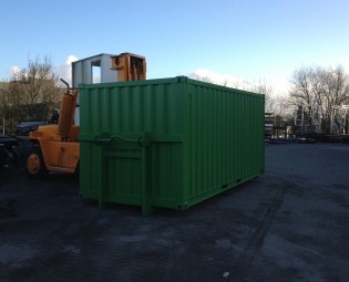 NIEUWE 15FT OPSLAGCONTAINER MET SLEDE (STD) (2)