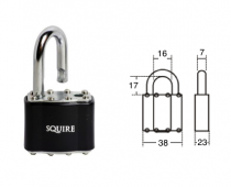 SQUIRE STRONGLOCK 35 CLR