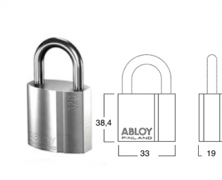 ABLOY PROTEC HANGSLOT PL321/20 