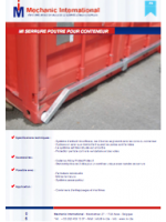 MI serrure poutre pour conteneur (FR)