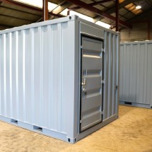 10FT Opslagcontainers met loopdeur (1)