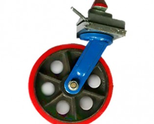 4 SCHWENKRÄDER FÜR CONTAINERN