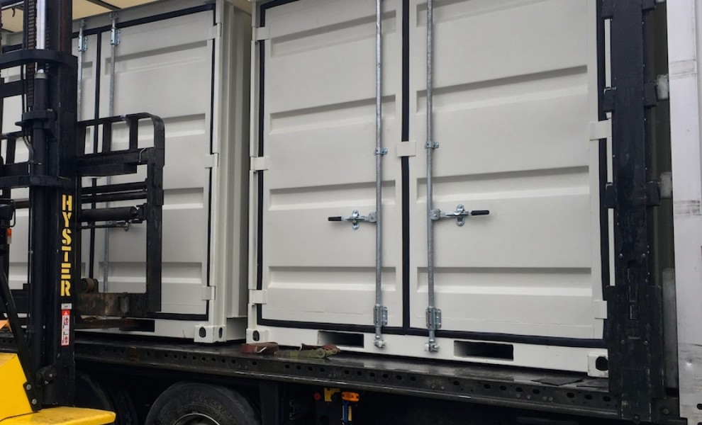 Demi conteneur de stockage de 10FT (5)