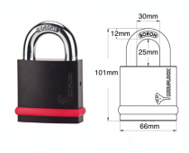 MUL-T-LOCK CADENAS SERIE E CAD. NE12L