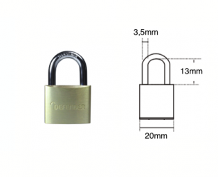 MESSING HANGSLOT 20MM DEFENDER 