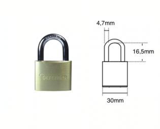 MESSING HANGSLOT 30MM DEFENDER