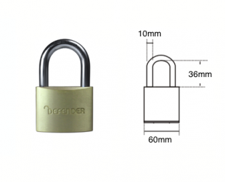 MESSING HANGSLOT 60MM DEFENDER