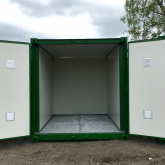 Conteneur de stockage isolé avec plancher grille de 10FT (5)