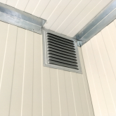 Conteneur de stockage isolé avec plancher grille de 10FT (7)