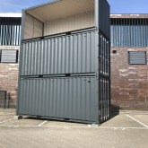 Conteneur maritime empilé de 20FT (5)