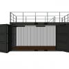 20FT OPEN SIDE CONTAINER MET TERRAS EN TRAP (3)