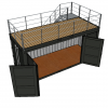 20FT OPEN SIDE CONTAINER MET TERRAS EN TRAP (1)