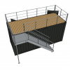 20FT OPEN SIDE CONTAINER MET TERRAS EN TRAP (2)