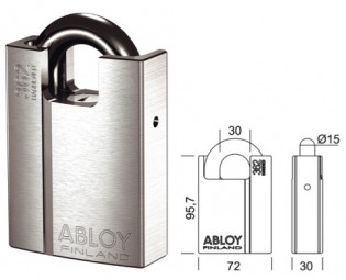 Abloy Protec Vorhangschloss PL362/25 (1)