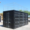 20Ft open side Container mit Terrasse und Treppe (3)