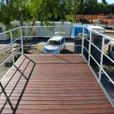 20Ft open side Container mit Terrasse und Treppe (9)