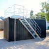 20Ft open side Container mit Terrasse und Treppe (1)