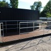 20Ft open side Container mit Terrasse und Treppe (8)