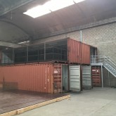 Gekoppelde 40ft zeecontainer (5)