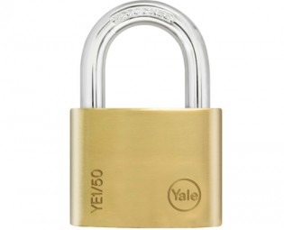 YALE ESSENTIAL VORHÄNGSCHLOSS 50 MM MIT LANGEM BÜGEL