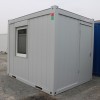 NIEUWE 10FT BUREELCONTAINER GRIJS