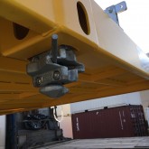 Conteneur de plateforme de 20 pieds avec balustrade pliable