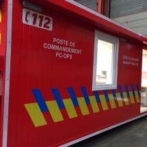 Fire brigade container