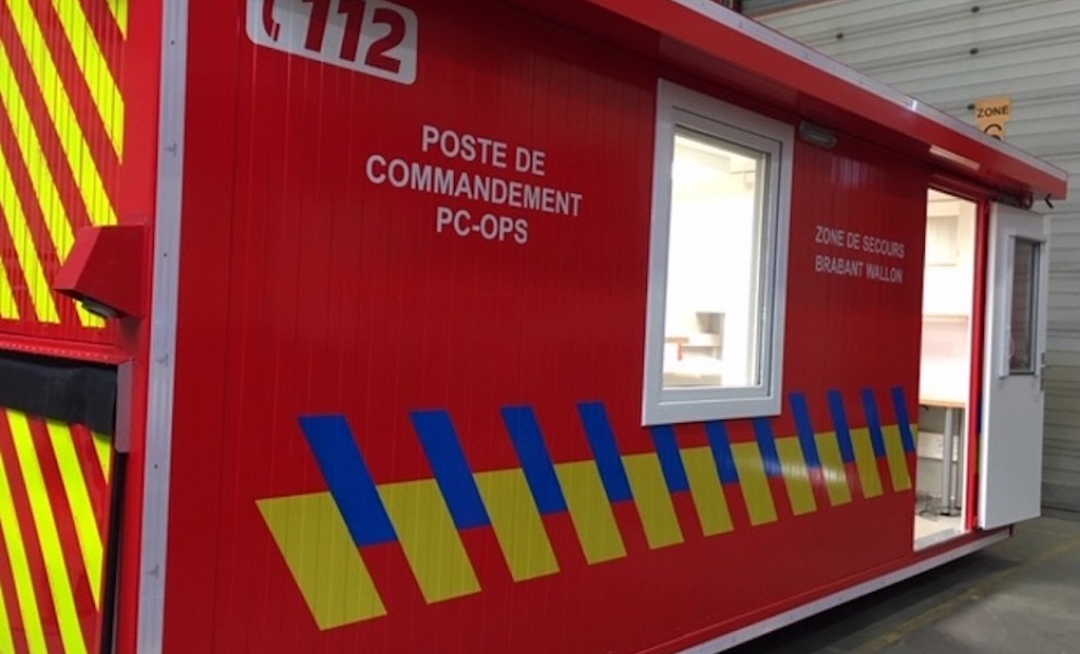 Conteneur de pompiers