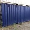 Erste reise 20ft seecontainer blau