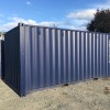 Erste reise 20ft seecontainer blau