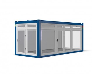 20ft Ausstellungscontainer