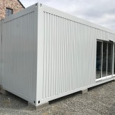 Conteneurs de bureau relié avec portes coulissantes électriques