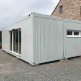 Conteneurs de bureau relié avec portes coulissantes électriques