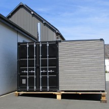 Verknüpfte technischer 20ft container