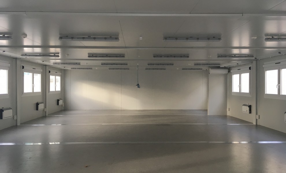 Unités de bureau relié (dim. 9,6x3m)