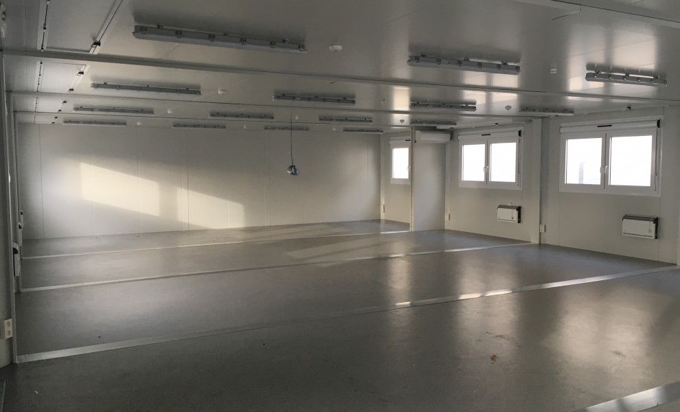 Unités de bureau relié (dim. 9,6x3m)
