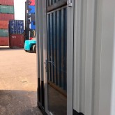 Conteneur high cube de 20 pieds peint en 2 couleurs